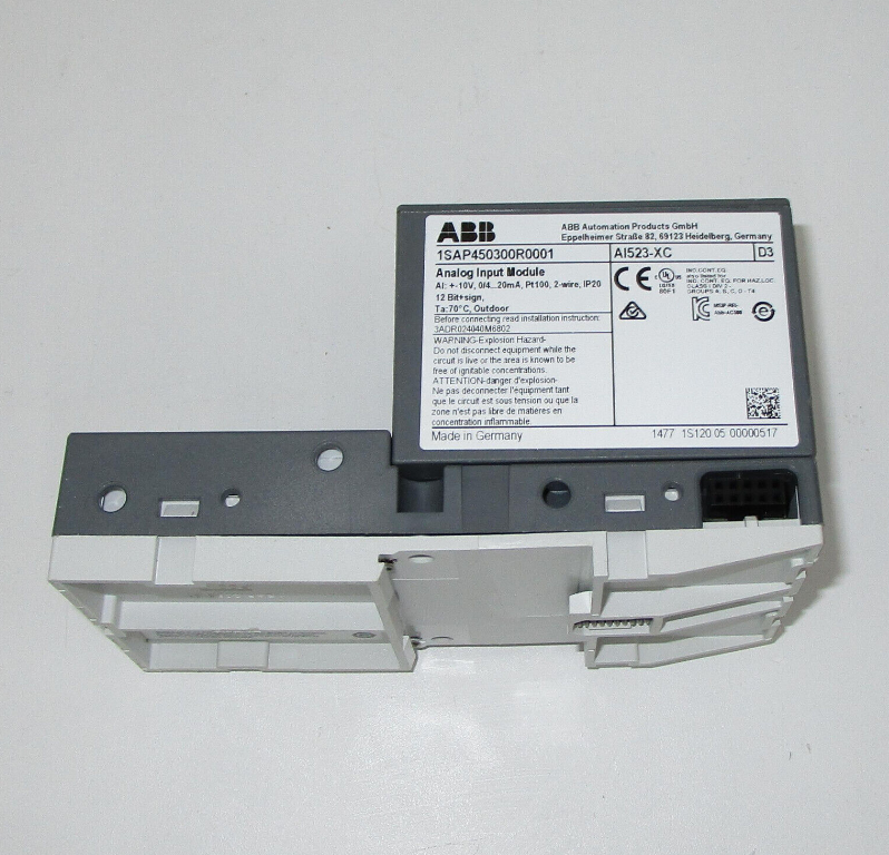 ABB AI523 Analog input module authentic and high quality | 6G Controls
