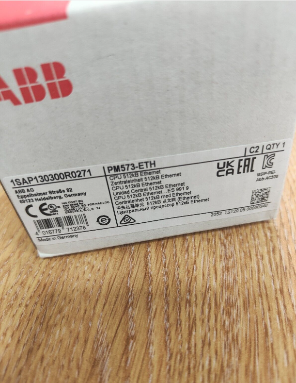 ABB PM573-ETH Processor module brand new and authentic