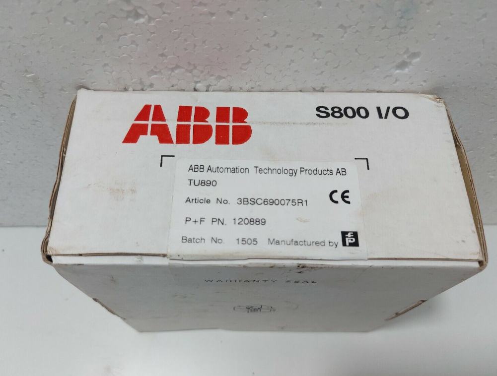 ABB TU890 3BSC690075R1 Module Termination Unit original and good service