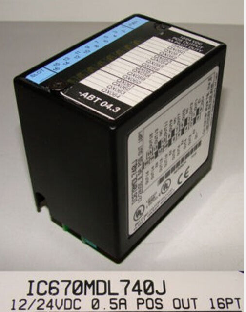 GE  IC670MDL740J Output Module good service and original package