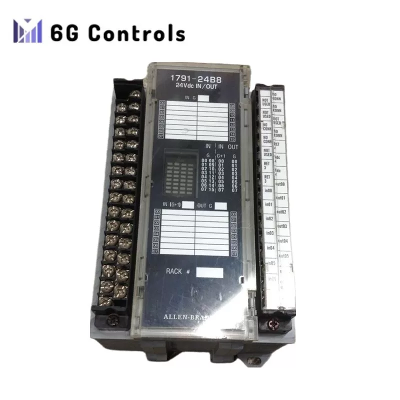 Allen Bradley 1791-24B8 Block I/O Module In Stock