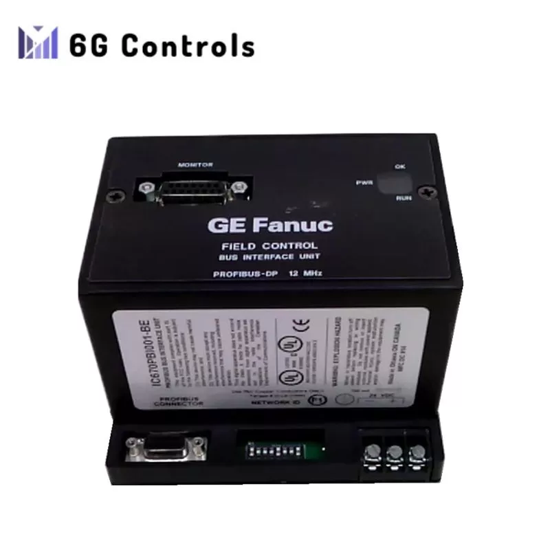 GE Fanuc IC670PBI001-BE Field Control Profibus Interface Unit